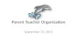 Parent Teacher Organization September 15, 2015. Introductions Name Connection to Orchard Ridge Elementary School