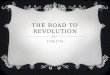 THE ROAD TO REVOLUTION 1754-1774. F&I WAR  Britain wins  Britain gains land  Need cash  France & Spain no longer a problem