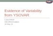 Evidence of Variability from YSOVAR Luisa Rebull SSC/IPAC/Caltech 14 May 14