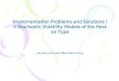 Implementation Problems and Solutions in Stochastic Volatility Models of the Heston Type Jia-Hau Guo and Mao-Wei Hung