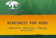 READINESS FOR REDD READINESS FOR REDD Components, Resources, Ongoing Activities The Woods Hole Research Center The Woods Hole Research Center