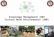 Knowledge Management (KM) Virtual Work Environments (VWE)
