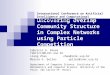 Uncovering Overlap Community Structure in Complex Networks using Particle Competition Fabricio A. Brevefabricio@icmc.usp.br Liang Zhaozhao@icmc.usp.br
