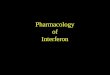 Pharmacology of Interferon. Interferon Natural Interferons Man Made Interferons (Recombinant)