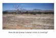 How do we know a water crisis is coming?. Assured Water Supply User Population Estimated 2000 Pumpage (Potable) af 2000 Central Arizona Project Allocation