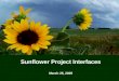 Sunflower Project Interfaces March 25, 2009. 2 Copyright © 2009 Accenture All Rights Reserved. Welcome