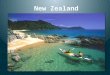 New Zealand. New Zealand is a very interesting country. It has got total area of 269,000 square kilometers. It is situated to south-east of Australia