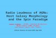 Radio Loudness of AGNs: Host Galaxy Morphology and the Spin Paradigm Łukasz Stawarz (KIPAC, Stanford University) Marek Sikora (CAMK, Poland) Jean-Pierre