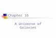 Chapter 16 A Universe of Galaxies. Introduction At the beginning of the 20th century, the nature of the faint, fuzzy “spiral nebulae” was unknown. In