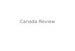 Canada Review. Describe Canada’s issue with Acid Rain