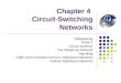 Chapter 4 Circuit-Switching Networks Multiplexing SONET Circuit Switches The Telephone Network Signaling Traffic and Overload Control in Telephone Networks