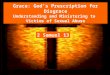 Grace: God’s Prescription for Disgrace Understanding and Ministering to Victims of Sexual Abuse 2 Samuel 13