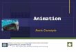 Animation Basic Concepts. Animation in Multimedia What is animation? Animation is movement of graphics or text