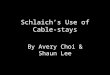Schlaich’s Use of Cable-stays By Avery Choi & Shaun Lee