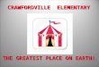 CRAWFORDVILLE ELEMENTARY THE GREATEST PLACE ON EARTH!