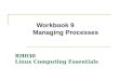 Workbook 9 Managing Processes RH030 Linux Computing Essentials