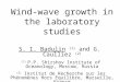 Wind-wave growth in the laboratory studies S. I. Badulin (1) and G. Caulliez (2) (1) P.P. Shirshov Institute of Oceanology, Moscow, Russia (2) Institut
