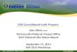 DOE Consolidated Audit Program Don Dihel, CHMM Portsmouth/Paducah Project Office 2015 Paducah Site Status Report September 15, 2014 ASP 2015 Workshop