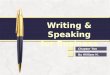 Writing & Speaking for Business By William H. Baker Chapter Ten