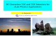RF Cherenkov TOF and TOP Detectors for JLab Physics Applications A. Margaryan