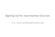 Signing Up For Journeymen Courses -Via- 