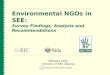 Environmental NGOs in SEE: Survey Findings, Analysis and Recommendations Mihallaq Qirjo, Director of REC Albania