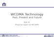 網路多媒體研究所 1 WCDMA Technology Past, Present and Future Part IV: Physical Layer on WCDMA
