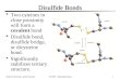CS790 – BioinformaticsProtein Structure and Function1 Disulfide Bonds  Two cyteines in close proximity will form a covalent bond  Disulfide bond, disulfide
