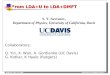University of California DavisKashiwa, July 27, 2007 From LDA+U to LDA+DMFT S. Y. Savrasov, Department of Physics, University of California, Davis Collaborators: