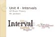 Unit 4 - Intervals AP Music Theory Mr. Jackson. Harmony Harmony refers to the way notes are simultaneously sounded – creating a vertical element to music