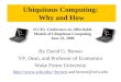 Ubiquitous Computing: Why and How By David G. Brown VP, Dean, and Professor of Economics Wake Forest University brownbrown