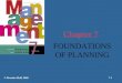 Chapter 7 FOUNDATIONS OF PLANNING © Prentice Hall, 20027-1