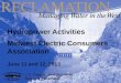 Hydropower Activities Midwest Electric Consumers Association June 11 and 12, 2013