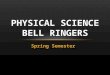 Spring Semester PHYSICAL SCIENCE BELL RINGERS. MAY 18, 2012 No bell ringers this week Return textbook to Mrs. Green Olympic PowerPoint Presentations