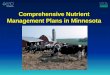 Comprehensive Nutrient Management Plans in Minnesota