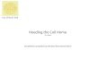 Heeding the Call Home (31 slides) Creatively compiled by Michael Farnworth Ed D