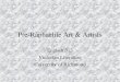 Pre-Raphaelite Art & Artists English 313 Victorian Literature University of Richmond