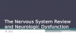 The Nervous System Review and Neurologic Dysfunction N 331