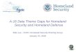 A-16 Data Theme Gaps for Homeland Security and Homeland Defense Mike Lee - FGDC Homeland Security Working Group January 15, 2008