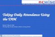 Taking Daily Attendance Using the TAM Revised: May 28, 2008 Developed by: Jennifer Jenkins, Cabarrus County Schools