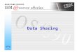 Data Sharing. Data Sharing in a Sysplex Connecting a large number of systems together brings with it special considerations, such as how the large number