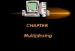 CHAPTER Multiplexing. Chapter Objectives Describe direct and inverse multiplexing List and explain the different types of multiplexing techniques used