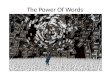 The Power Of Words. GCSE English Language GCSE English Literature