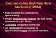 Communicating Real-Time State Machines (CRSM) State machines that communicate synchronously Unique unidirectional channels are used for the communication