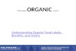 What does ORGANIC mean? Understanding Organic Food Labels, Benefits, and Claims