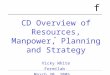 F CD Overview of Resources, Manpower, Planning and Strategy Vicky White Fermilab March 30, 2005