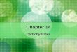 Chapter 14 Carbohydrates. Chapter 14 14.1 - Carbohydrates