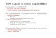 COS signal to noise capabilities Limitation of COS S/N No good 2-D flat available. Fixed pattern noise dominates COS spectra. An uncalibrated COS spectrum