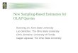 New Sampling-Based Estimators for OLAP Queries Ruoming Jin, Kent State University Leo Glimcher, The Ohio State University Chris Jermaine, University of
