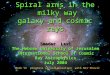 Spiral arms in the milky way galaxy and cosmic rays Smadar Levi The Hebrew University of Jerusalem International School of Cosmic Ray Astrophysics July